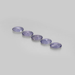 Iolite Gemstone in 4.9 x 3.2 mm Size for Sale, Iolite Stone in Violet Blue Color