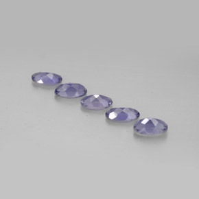Iolite Gemstone in 5 x 3 mm (calibrated) Size for Sale, Iolite Stone in Violet Blue Color