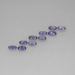 Iolite Gemstone in 5.1 x 3.2 mm Size for Sale, Iolite Stone in Violet Blue Color