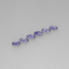 Iolite Gemstone in 5 x 3 mm (calibrated) Size for Sale, Iolite Stone in Violet Blue Color