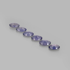 Iolite Gemstone in 5 x 3 mm (calibrated) Size for Sale, Iolite Stone in Violet Blue Color