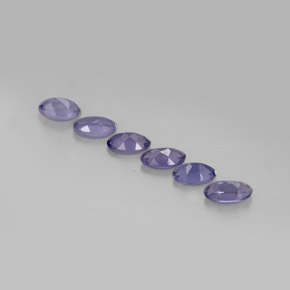 Iolite Gemstone in 5 x 3 mm (calibrated) Size for Sale, Iolite Stone in Violet Blue Color