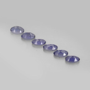 Iolite Gemstone in 5 x 3 mm (calibrated) Size for Sale, Iolite Stone in Violet Blue Color