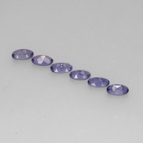 Iolite Gemstone in 5 x 3 mm (calibrated) Size for Sale, Iolite Stone in Violet Blue Color