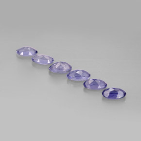 Iolite Gemstone in 5.1 x 3.1 mm Size for Sale, Iolite Stone in Violet Blue Color
