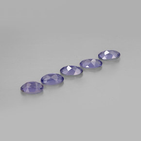 Iolite Gemstone in 5 x 3 mm (calibrated) Size for Sale, Iolite Stone in Violet Blue Color