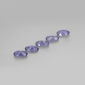 Iolite Gemstone in 5 x 3 mm (calibrated) Size for Sale, Iolite Stone in Violet Blue Color