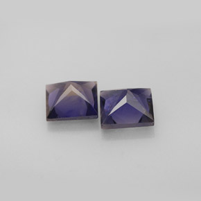 Iolite Gemstone in 6 x 6 mm (calibrated) Size for Sale, Iolite Stone in Violet Blue Color