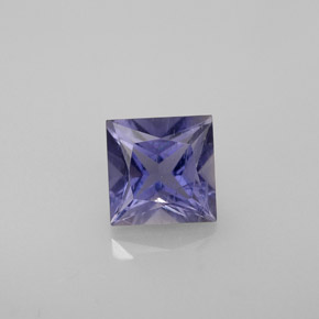 1.11 ct Blue Iolite Gemstone, Iolite Gem in Princess-Cut Shape for Sale.