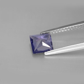Iolite Gemstone in 6 x 6 mm (calibrated) Size for Sale, Iolite Stone in Violet Blue Color