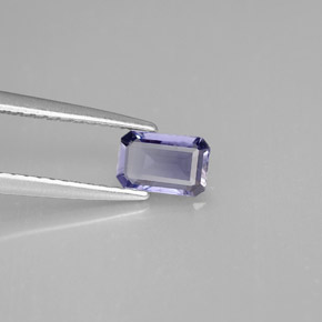 0.39 ct Blue Iolite Stone, Natural Iolite in Octagon Facet Shape for Sale