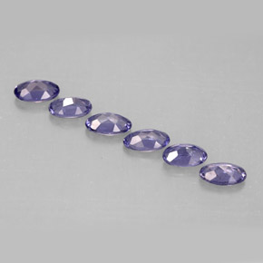 Iolite Gemstone in 5 x 3 mm (calibrated) Size for Sale, Iolite Stone in Violet Blue Color