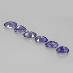 Iolite Gemstone in 4.5 x 3.1 mm Size for Sale, Iolite Stone in Violet Blue Color