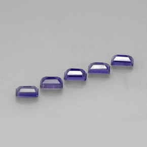 Iolite Gemstone in 6 x 4 mm (calibrated) Size for Sale, Iolite Stone in Violet Blue Color