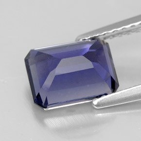 Iolite Gemstone in 8 x 6 mm (calibrated) Size for Sale, Iolite Stone in Violet Blue Color