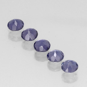 Iolite Gemstone in 4 mm (calibrated) Size for Sale, Iolite Stone in Violet Blue Color