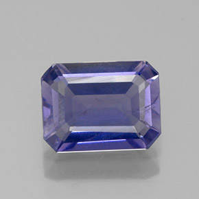 1.05 ct Blue Iolite Gemstone, Iolite Gem in Octagon Facet Shape for Sale.