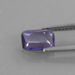 Iolite Gemstone in 7.6 x 5.9 mm Size for Sale, Iolite Stone in Violet Blue Color