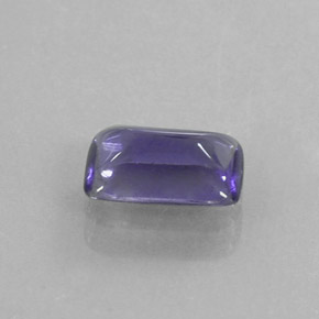 0.79 ct Blue Iolite Gemstone, Iolite Gem in Cushion Cabochon Shape for Sale.