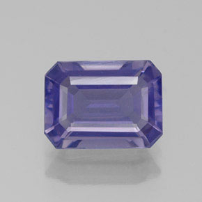 1.14 ct Blue Iolite Gemstone, Iolite Gem in Octagon Facet Shape for Sale.
