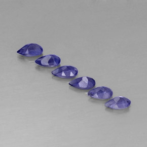 Iolite Gemstone in 5 x 3 mm (calibrated) Size for Sale, Iolite Stone in Violet Blue Color