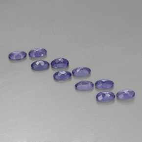 Iolite Gemstone in 5 x 3.1 mm Size for Sale, Iolite Stone in Violet Blue Color