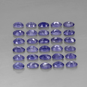 Iolite Gemstone in 5 x 3 mm (calibrated) Size for Sale, Iolite Stone in Violet Blue Color