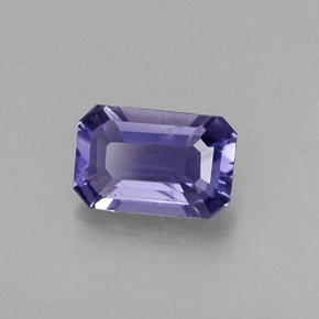 0.40 ct Blue Iolite Stone, Natural Iolite in Octagon Facet Shape for Sale