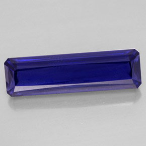 7.24 ct Blue Iolite Gemstone, Iolite Gem in Octagon / Scissor Cut Shape for Sale.