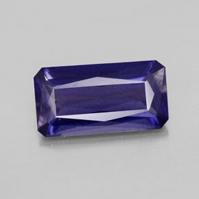 2.36 ct Blue Iolite Gemstone, Iolite Gem in Octagon / Scissor Cut Shape for Sale.