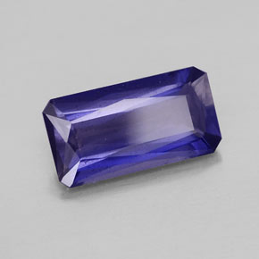 2.36 ct Blue Iolite Stone, Natural Iolite in Octagon / Scissor Cut Shape for Sale