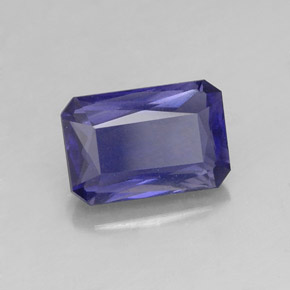 1.39 ct Blue Iolite Stone, Natural Iolite in Octagon / Scissor Cut Shape for Sale