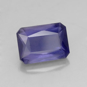 1.72 ct Blue Iolite Stone, Natural Iolite in Octagon / Scissor Cut Shape for Sale