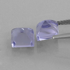 Iolite Gemstone in 6 x 6 mm (calibrated) Size for Sale, Iolite Stone in Violet Blue Color