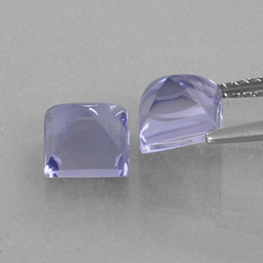 Iolite Gemstone in 6 x 6 mm (calibrated) Size for Sale, Iolite Stone in Violet Blue Color