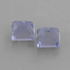 2.23 ct Blue Iolite Stone, Natural Iolite in Pyramid Cabochon Shape for Sale