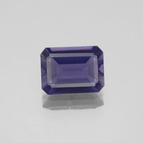 1.06 ct Blue Iolite Gemstone, Iolite Gem in Octagon Facet Shape for Sale.