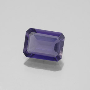 1.06 ct Blue Iolite Stone, Natural Iolite in Octagon Facet Shape for Sale