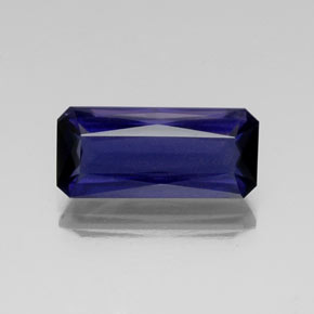 5.82 ct Blue Iolite Gemstone, Iolite Gem in Octagon / Scissor Cut Shape for Sale.