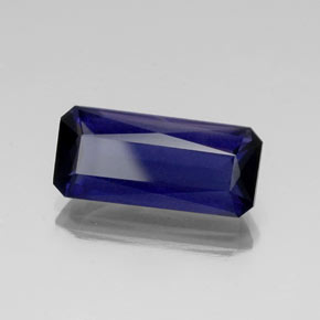 5.82 ct Blue Iolite Stone, Natural Iolite in Octagon / Scissor Cut Shape for Sale
