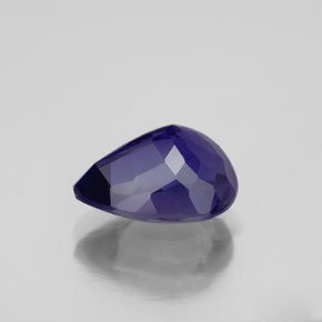 Iolite Gemstone in 10.3 x 7.8 mm Size for Sale, Iolite Stone in Violet Blue Color