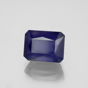 2.94 ct Blue Iolite Stone, Natural Iolite in Octagon / Scissor Cut Shape for Sale