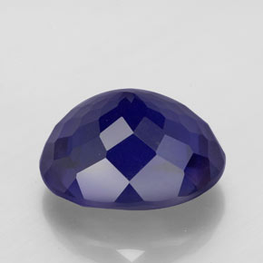 Iolite Gemstone in 12 x 10 mm (calibrated) Size for Sale, Iolite Stone in Violet Blue Color