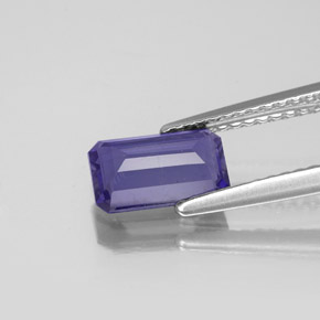 Iolite Gemstone in 8.2 x 5.3 mm Size for Sale, Iolite Stone in Violet Blue Color