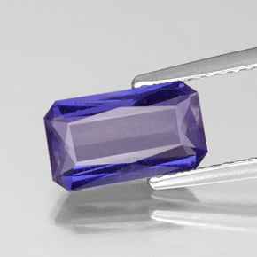 1.49 ct Blue Iolite Gemstone, Iolite Gem in Octagon / Scissor Cut Shape for Sale.