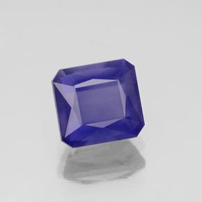 1.18 ct Blue Iolite Stone, Natural Iolite in Octagon / Scissor Cut Shape for Sale