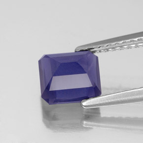 Iolite Gemstone in 6.6 x 6.1 mm Size for Sale, Iolite Stone in Violet Blue Color