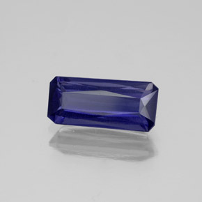 1.24 ct Blue Iolite Stone, Natural Iolite in Octagon / Scissor Cut Shape for Sale