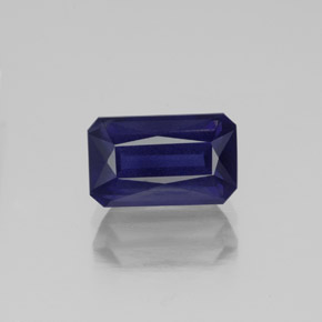 1.51 ct Blue Iolite Gemstone, Iolite Gem in Octagon / Scissor Cut Shape for Sale.