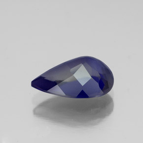 Iolite Gemstone in 10.7 x 7.9 mm Size for Sale, Iolite Stone in Violet Blue Color